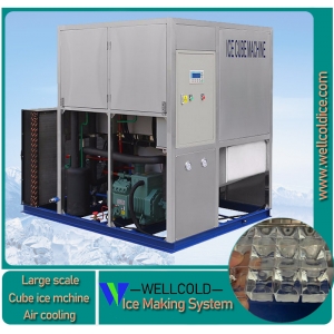 2T air cooling cube ice making machine